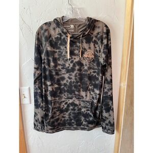 Howler Brothers Tie‎ Dye Long Sleeve Hoodie Pullover Texas Men's S